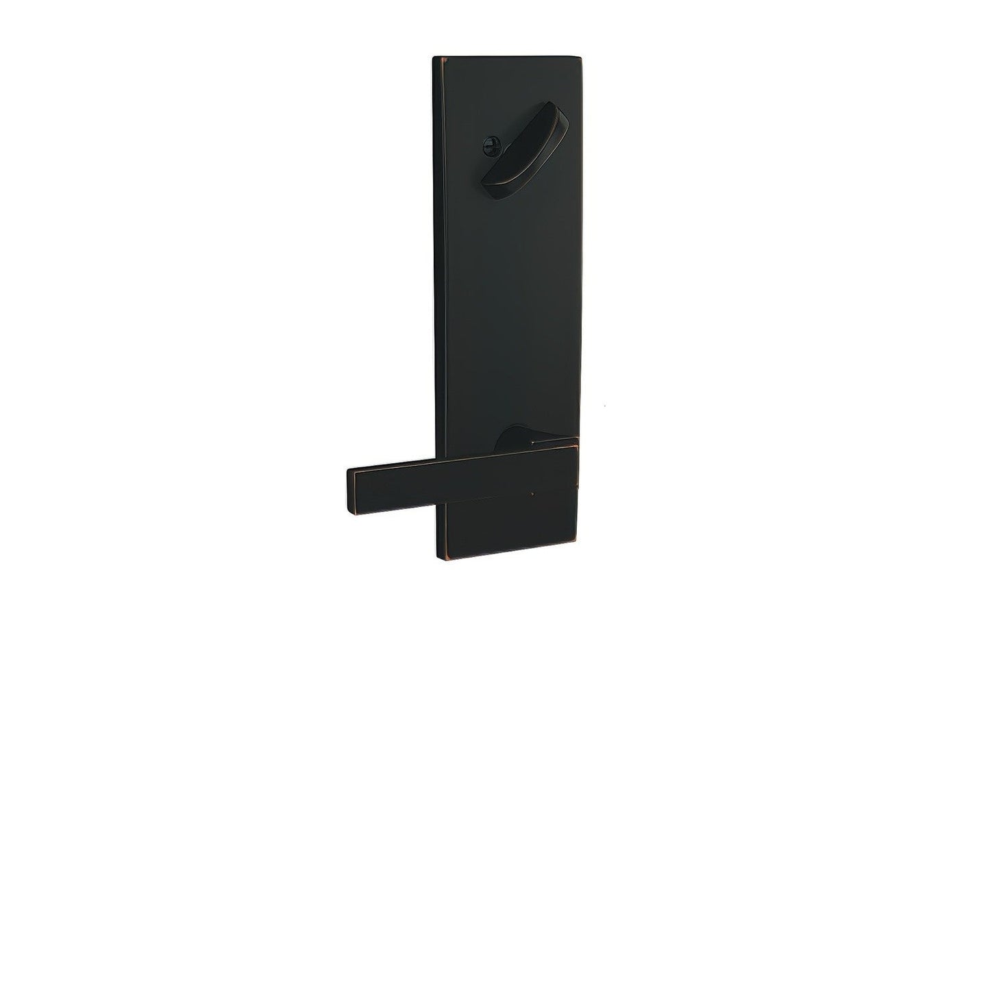 Schlage FCT59NBK-CEN Custom Northbrook Lever with Century Escutcheon Interior Active Trim.