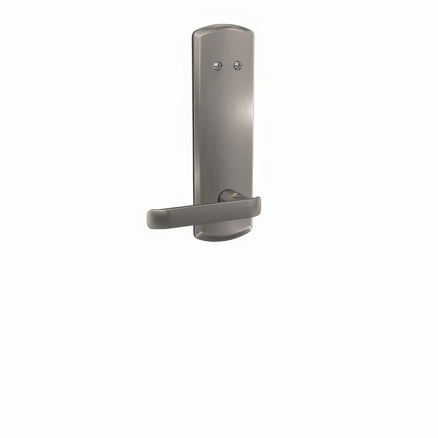 Schlage FCT94CYB619GRW Clybourn Lever with Greenwich Escutcheon Dummy Interior Trim Satin Nickel