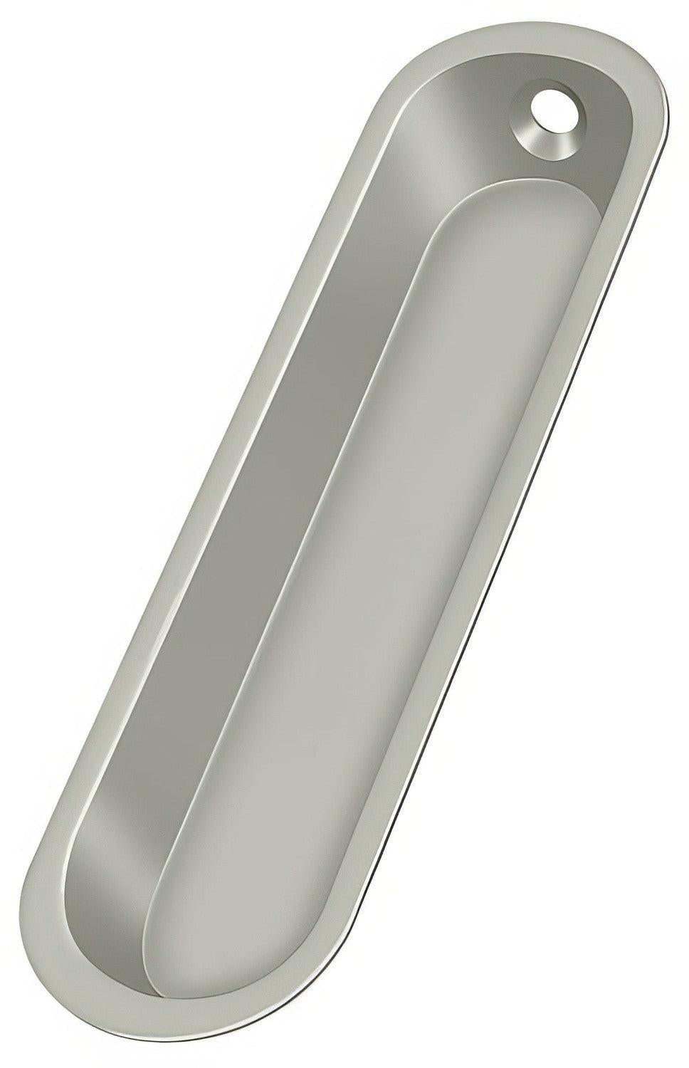 Deltana FP828 4" x 1" Oblong Flush Pull