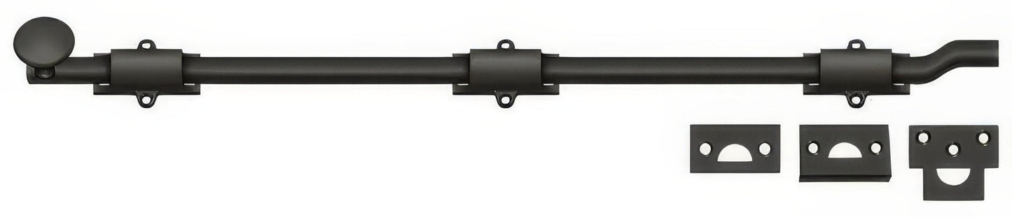 Deltana FPG2410B 24" HD Offset Surface Bolt