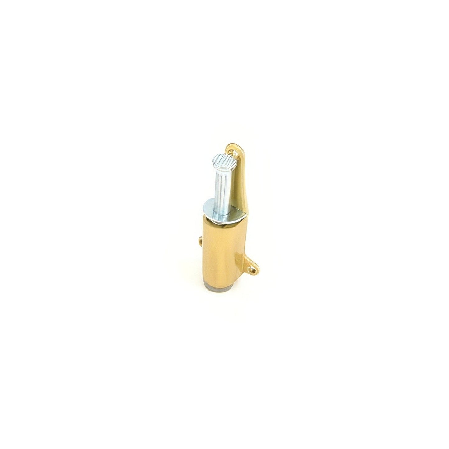 Ives FS1154 Heavy Duty Cast Brass or Bronze Plunger Type Door Holder 5-1/2" Height 1-1/4" Throw