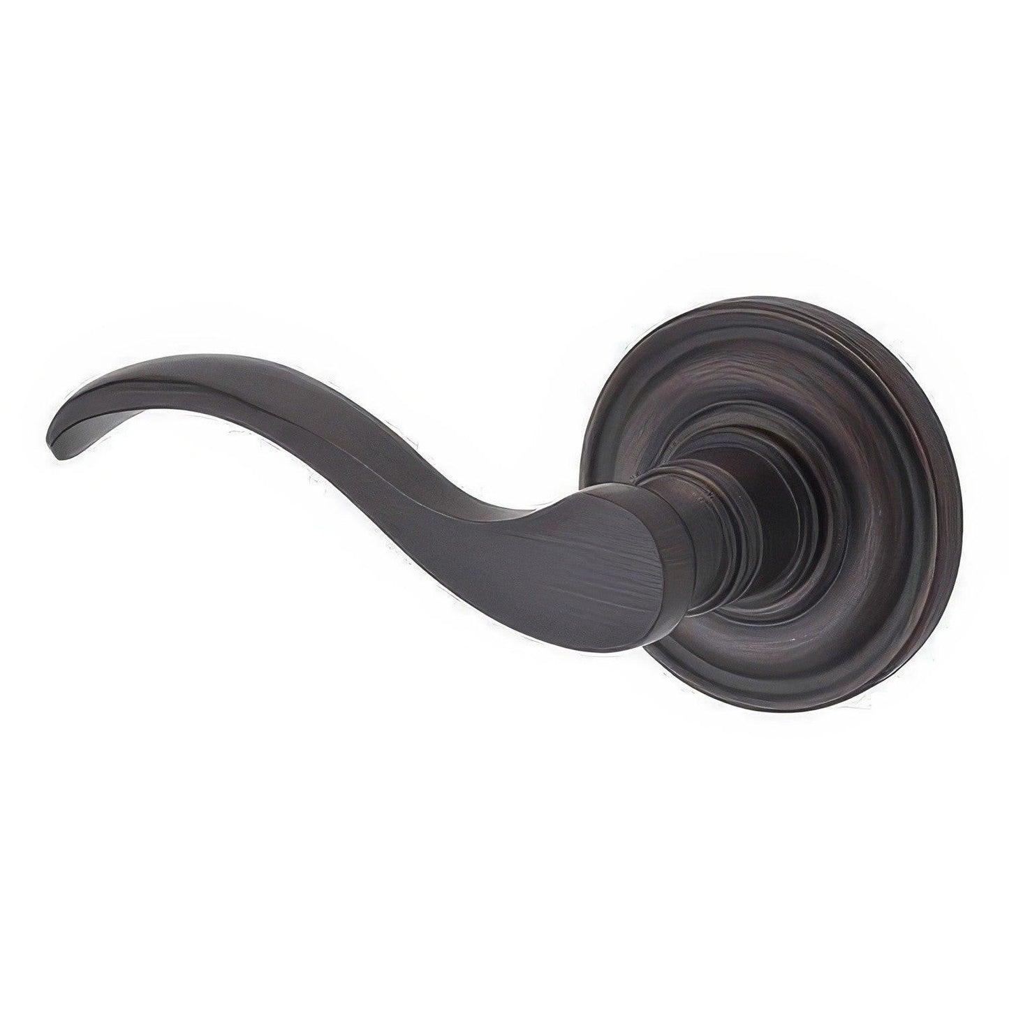 Baldwin HD.CUR.L.TRR Curve Individual Dummy Door Lever
