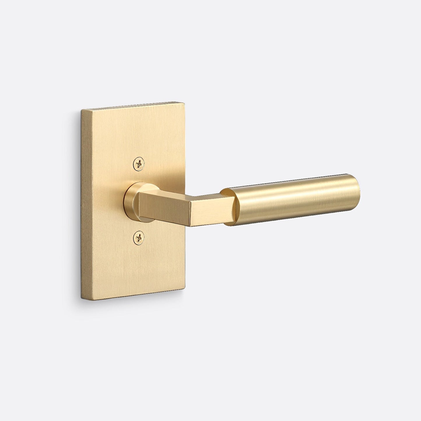 Sure-Loc LV100-GRIP-SM Smooth Grip Dummy Door Lever with Levanto Rosette