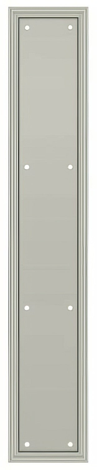 Deltana PP2281 3-1/2" x 20" HD Framed Push Plate