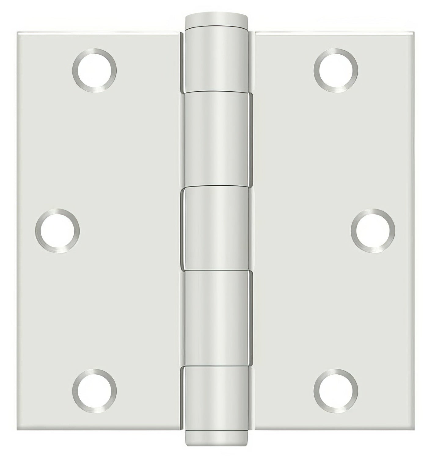 Deltana S35HDUSPW 3-1/2" x 3-1/2" HD Square Steel Door Hinge