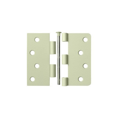 Deltana S4404U 4" x 4" x 1/4" x SQ Steel Door Hinge.