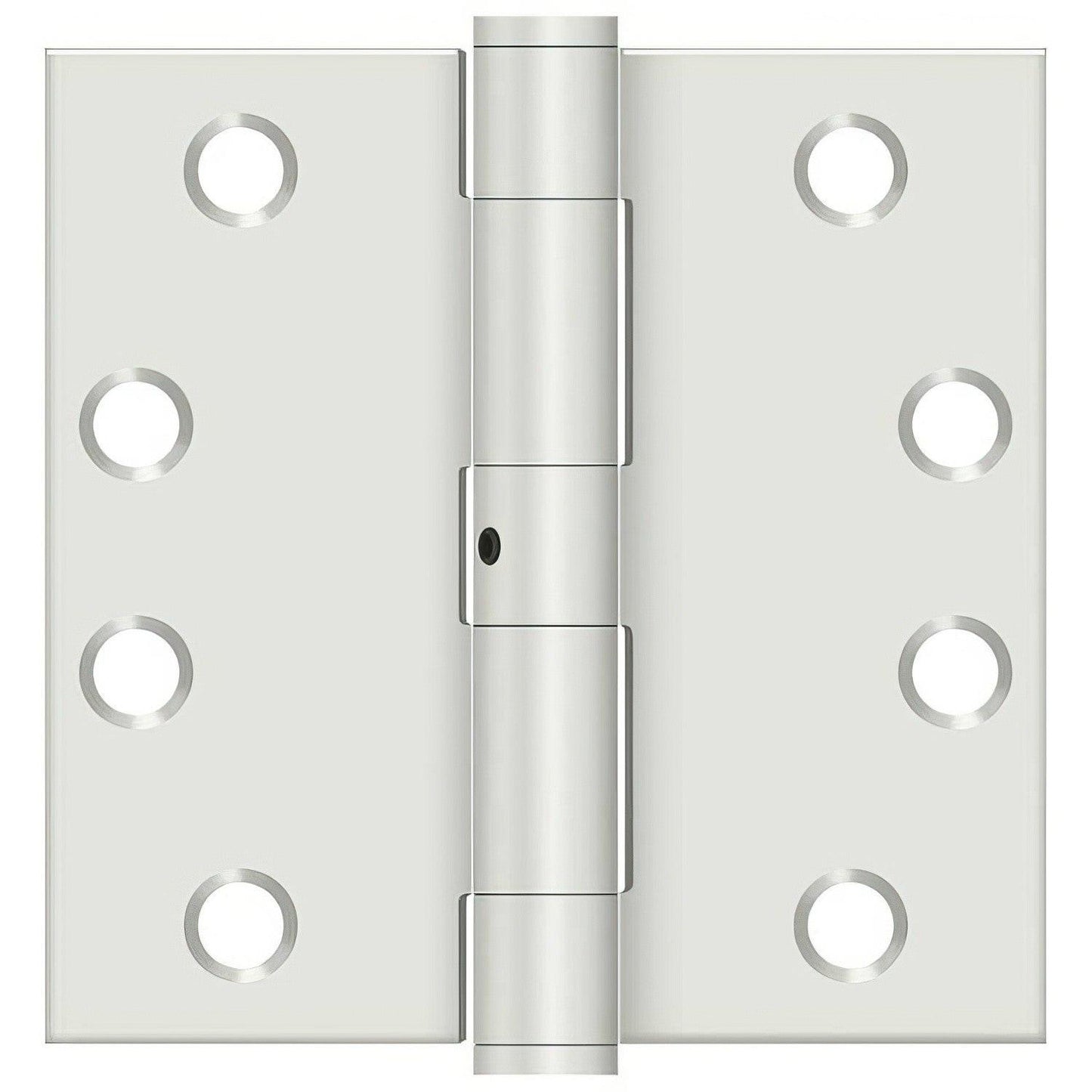 Deltana S44NRP 4" x 4" Square Corners Door Hinge - Pair