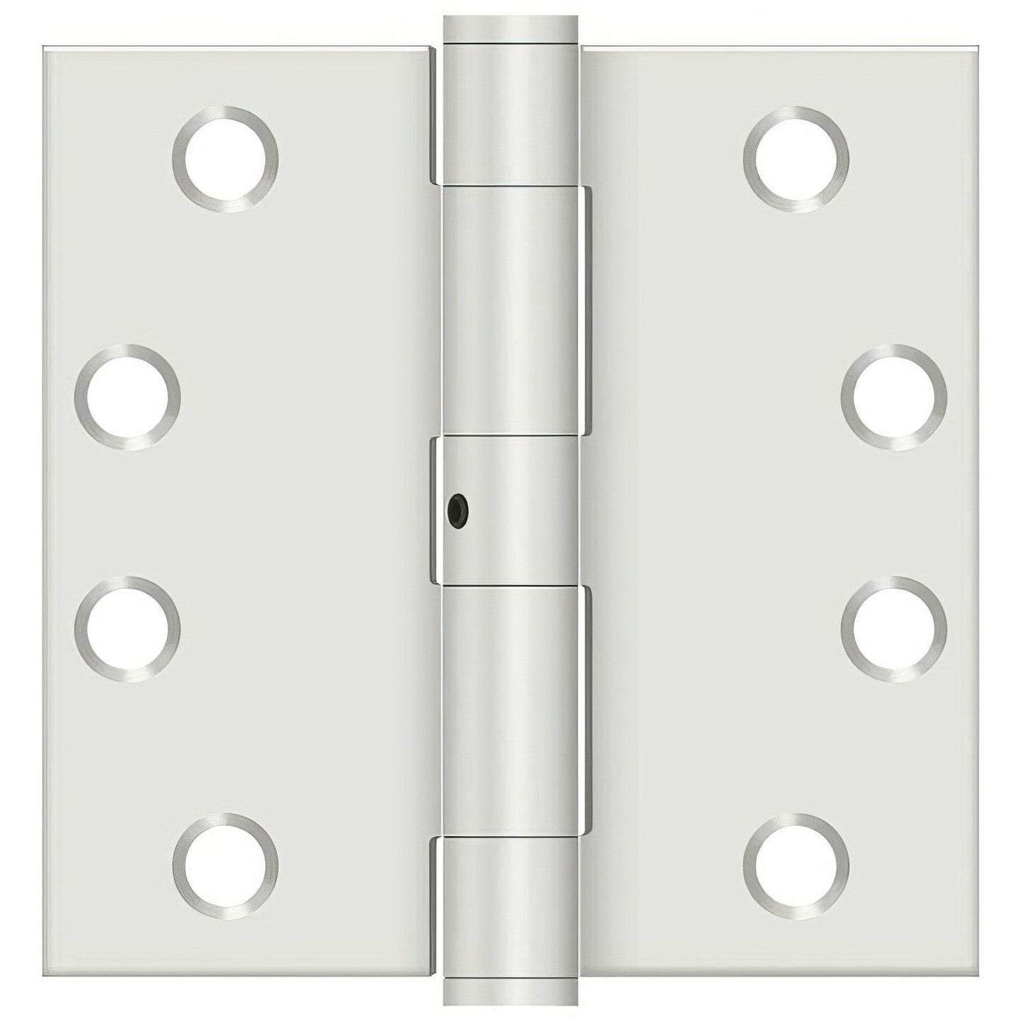 Deltana S44NRP 4" x 4" Square Corners Door Hinge - Pair