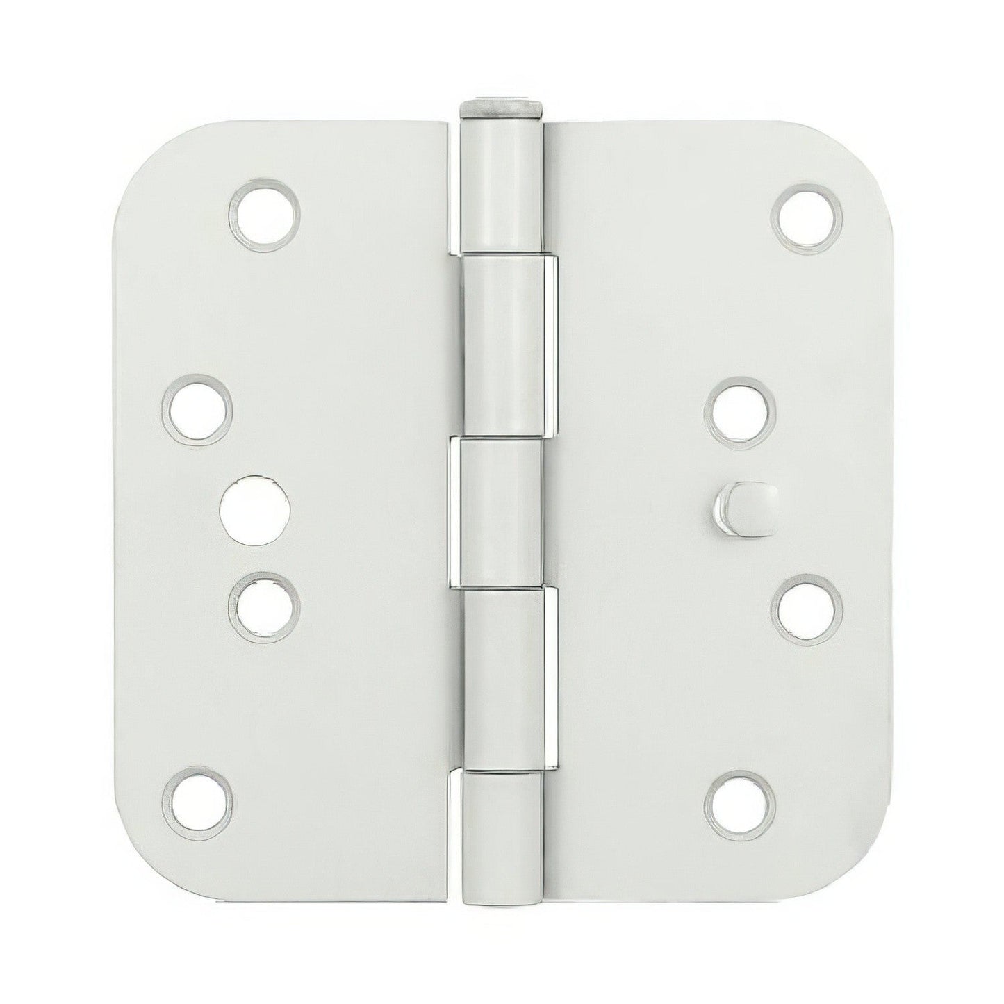 Deltana S44R5BK 4" x 4" x 5/8" Radius Steel Door Hinge