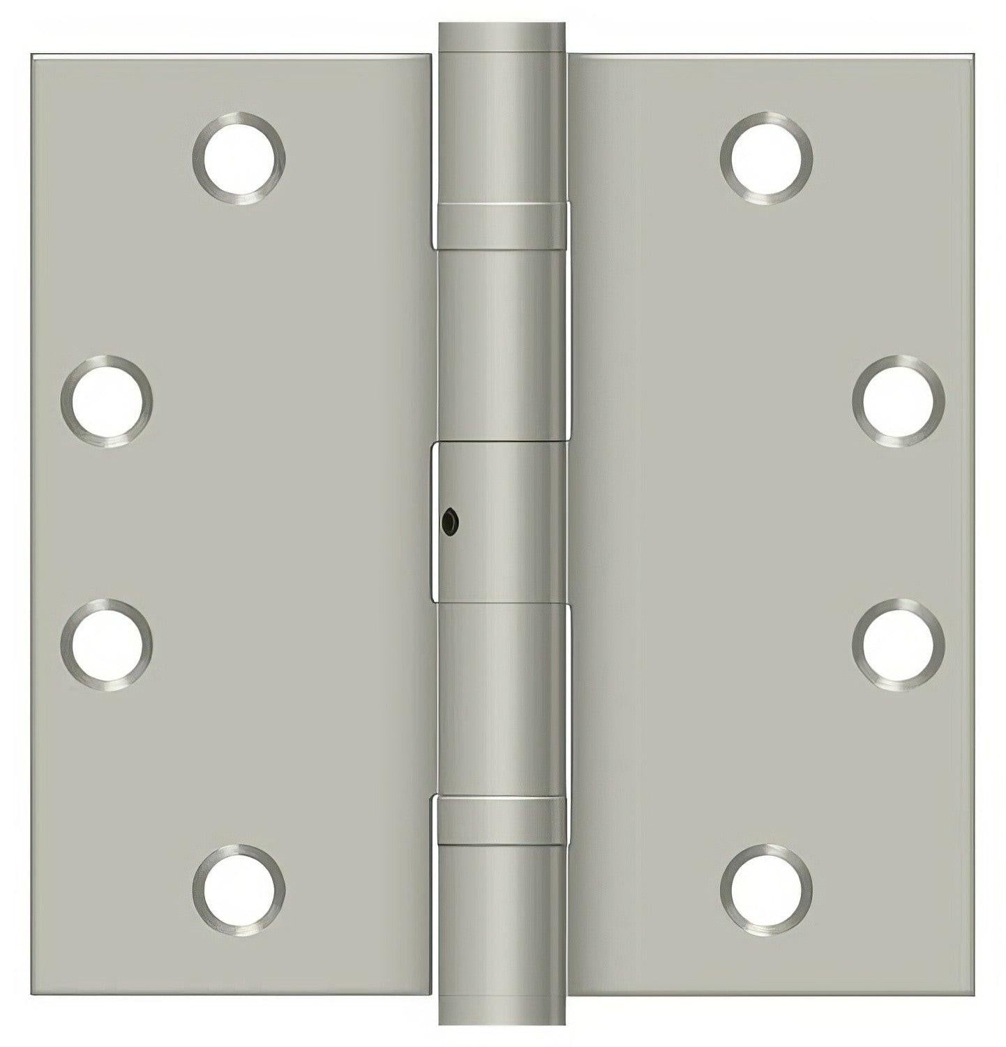 Deltana S45BBNU 4-1/2" x 4-1/2" Square Corner Ball Bearing Door Hinge.