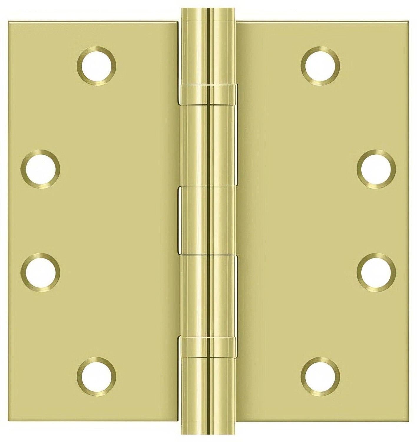 Deltana S45BBU 4-1/2" x 4-1/2" Square Corner Ball Bearing Door Hinge.