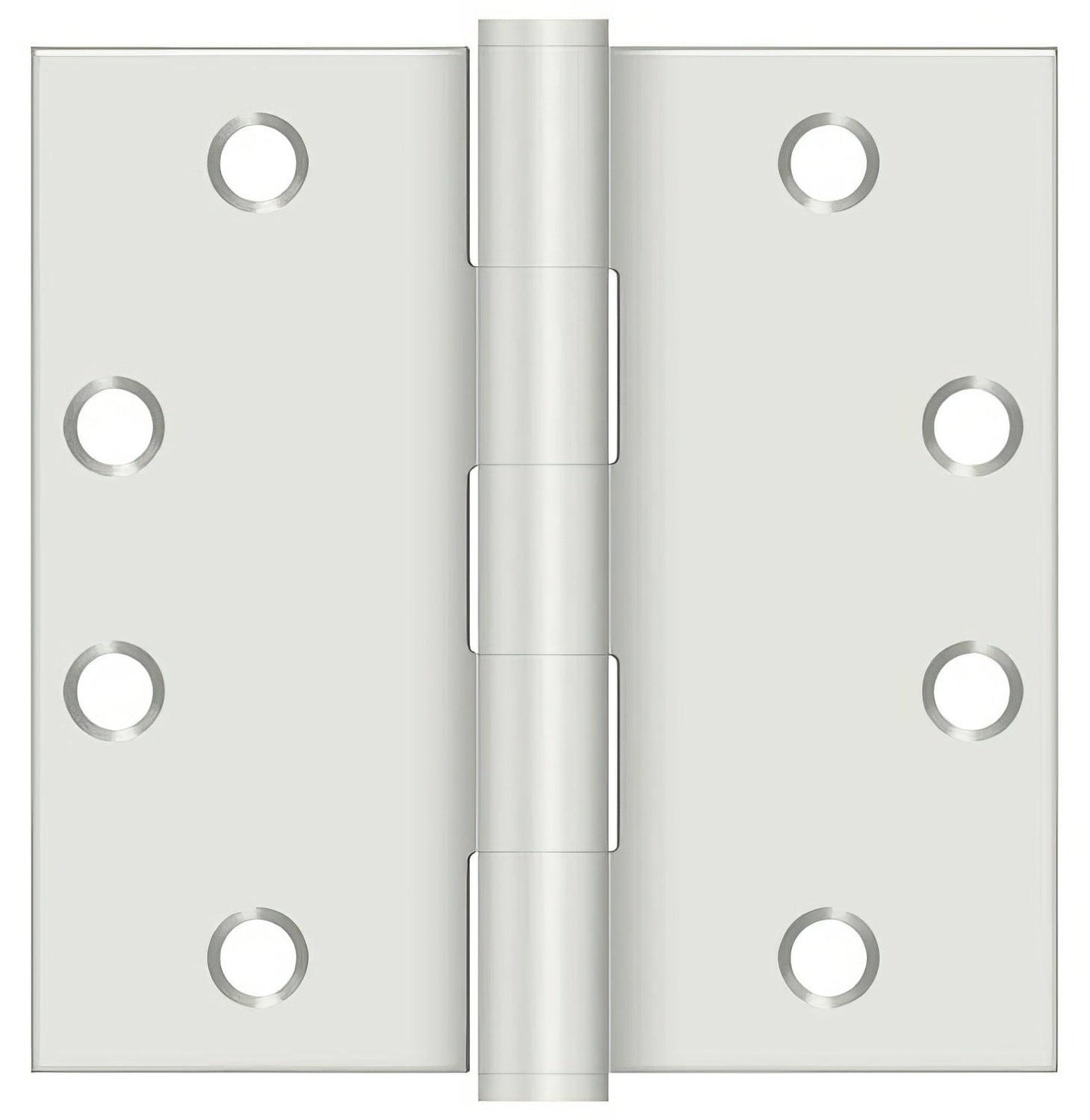 Deltana S45USPW 4-1/2" x 4-1/2" HD Square Steel Door Hinge.