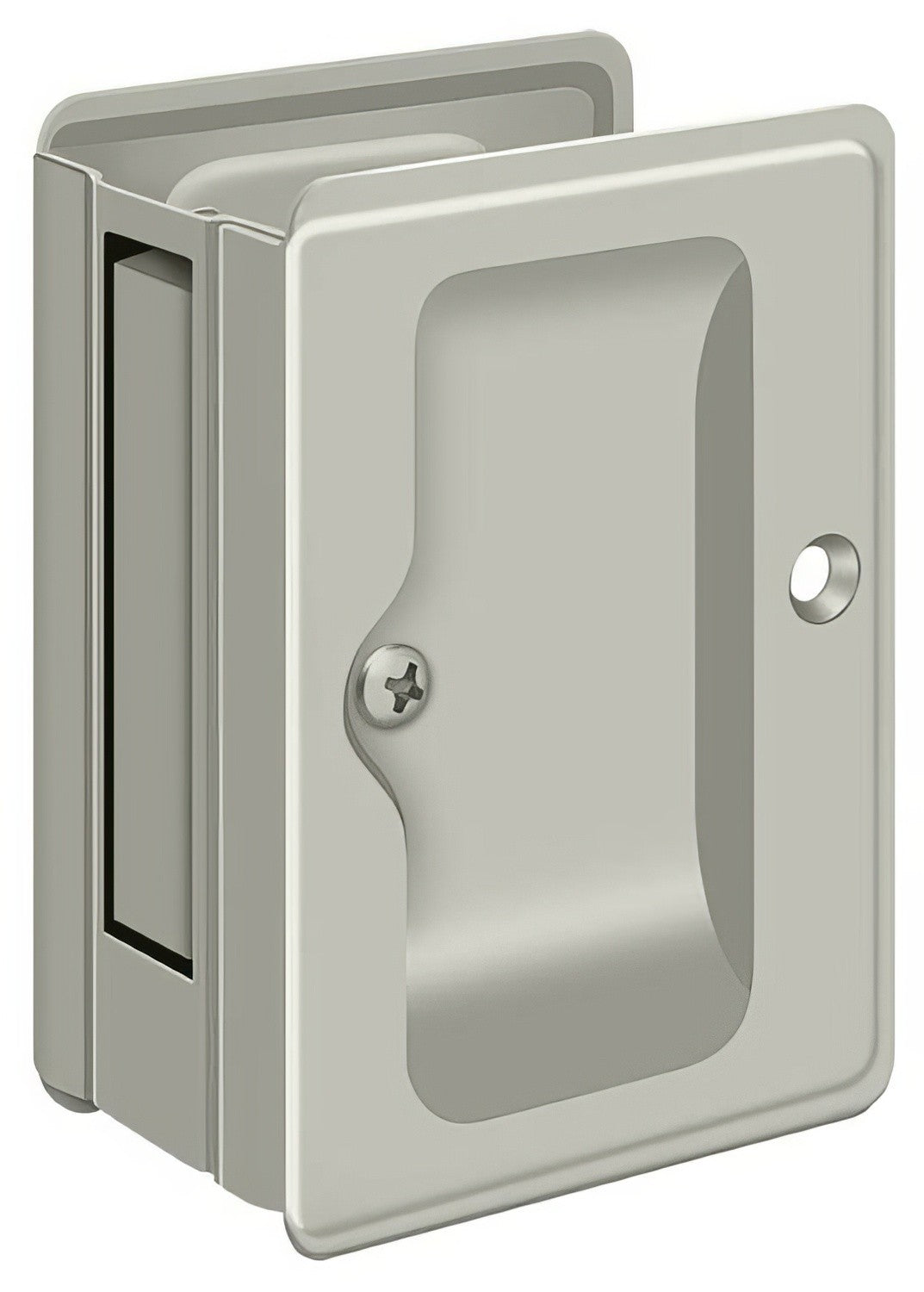 Deltana SDPA325 3-1/4" x 2-1/4" HD Passage Pocket Door Lock