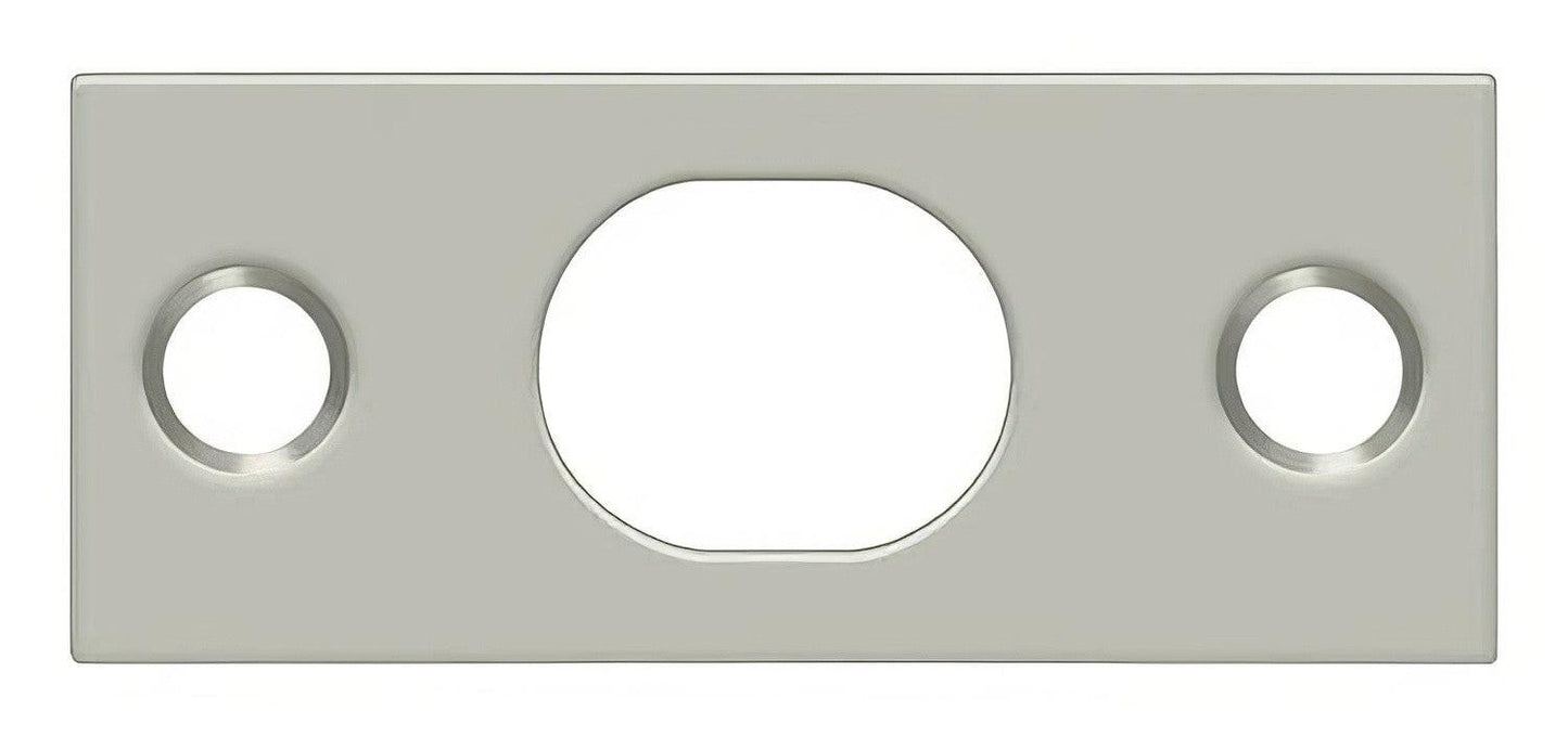 Deltana SP12EFB 2-1/4" x 1" Strike Plate for 12" Extension Flush Bolt