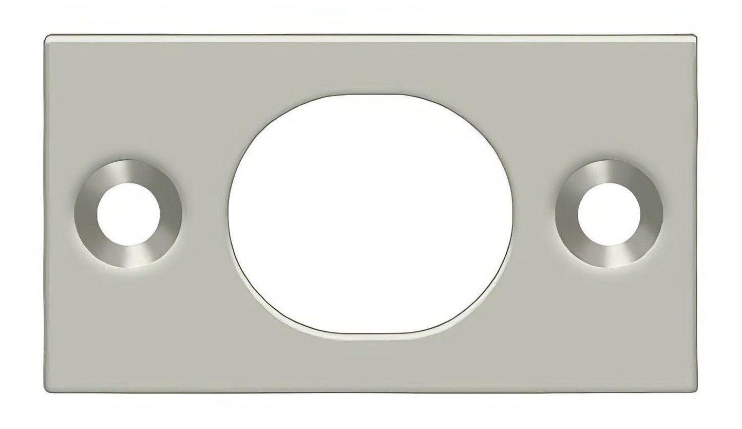 Deltana SP6FB 1-3/4" x 1" Strike Plate for 6" Flush Bolt