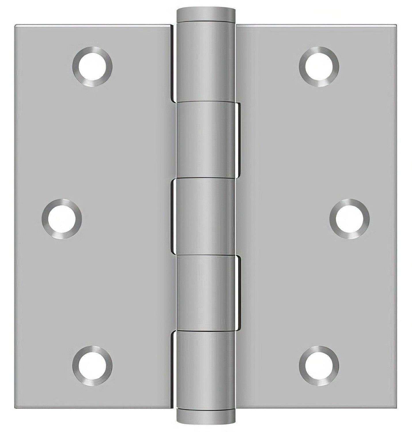 Deltana SS33U 3" x 3" Stainless Steel Square Corner Door Hinge