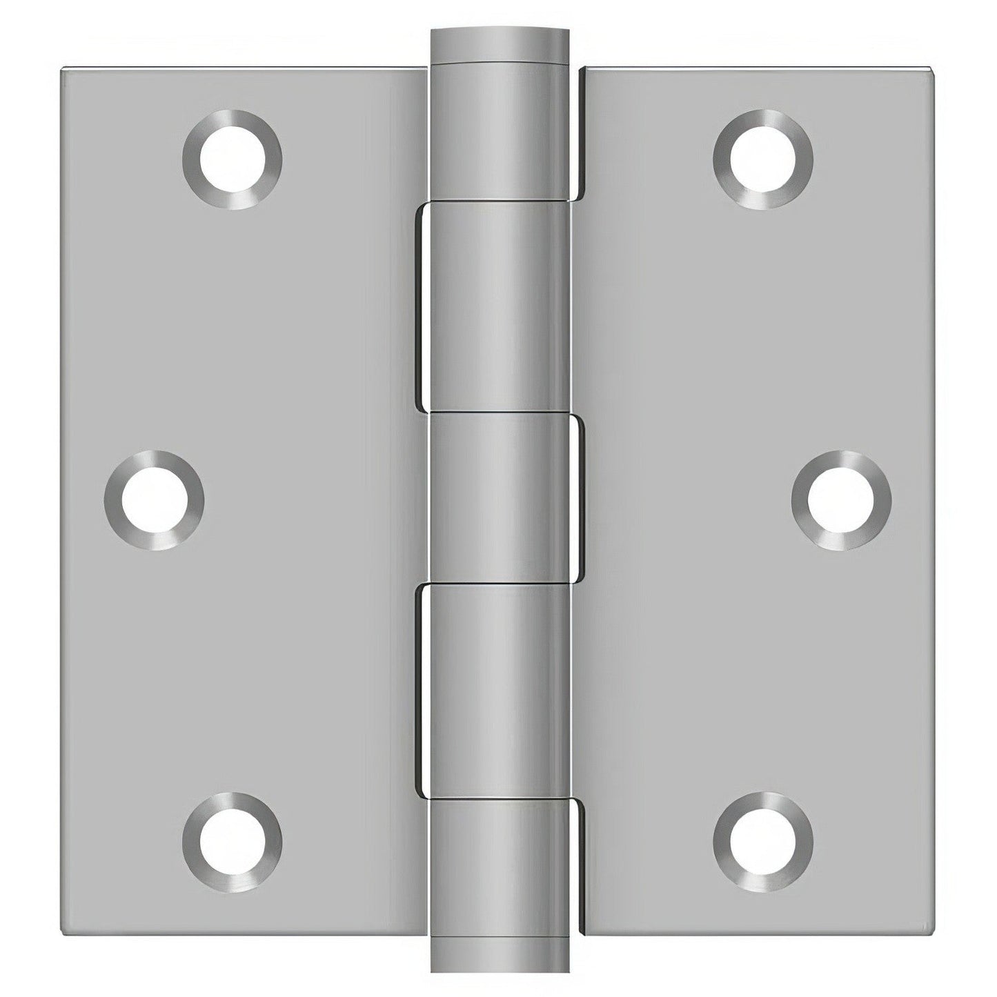 Deltana SS35U 3-1/2" x 3-1/2" Stainless Steel Square Corner Door Hinge
