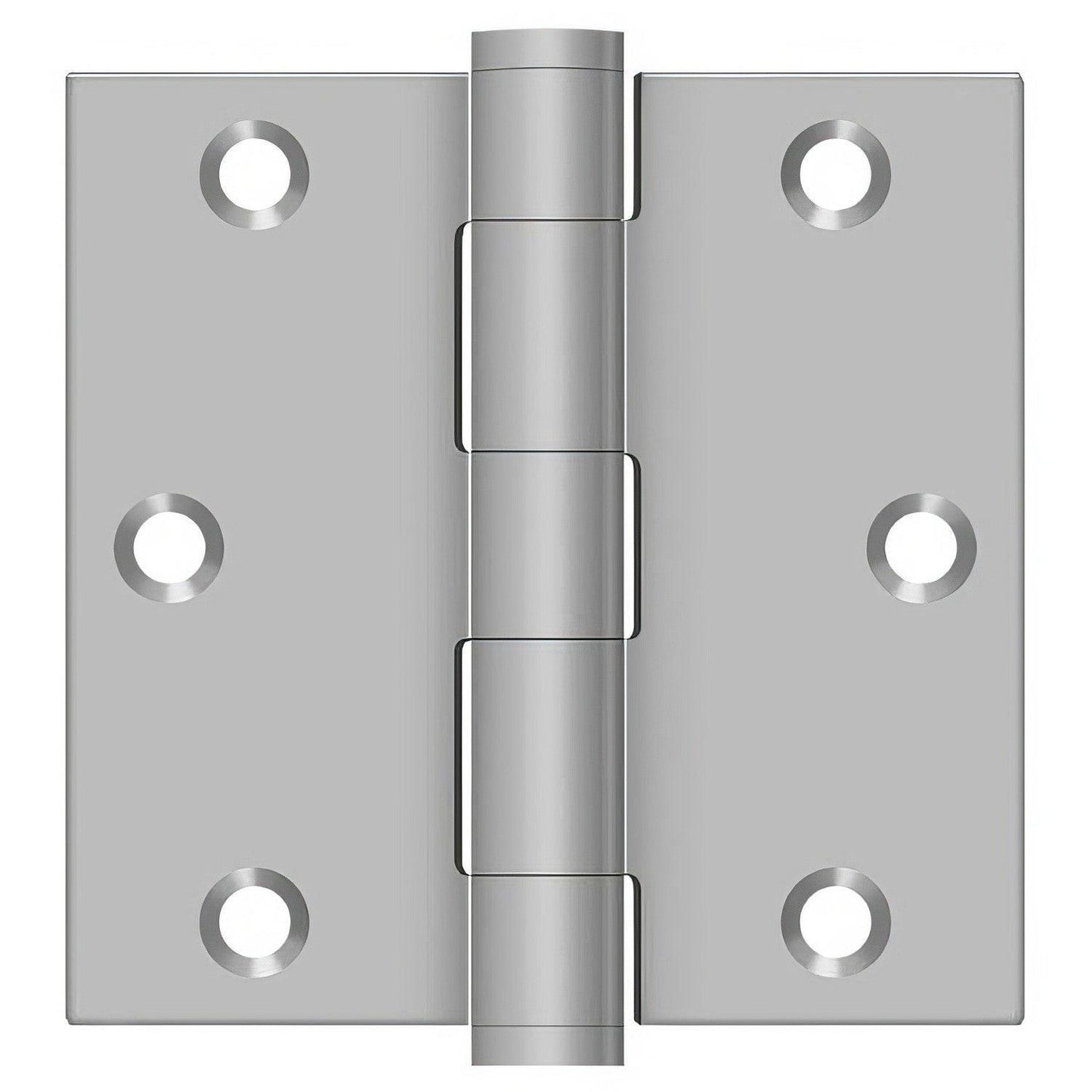 Deltana SS35U 3-1/2" x 3-1/2" Stainless Steel Square Corner Door Hinge