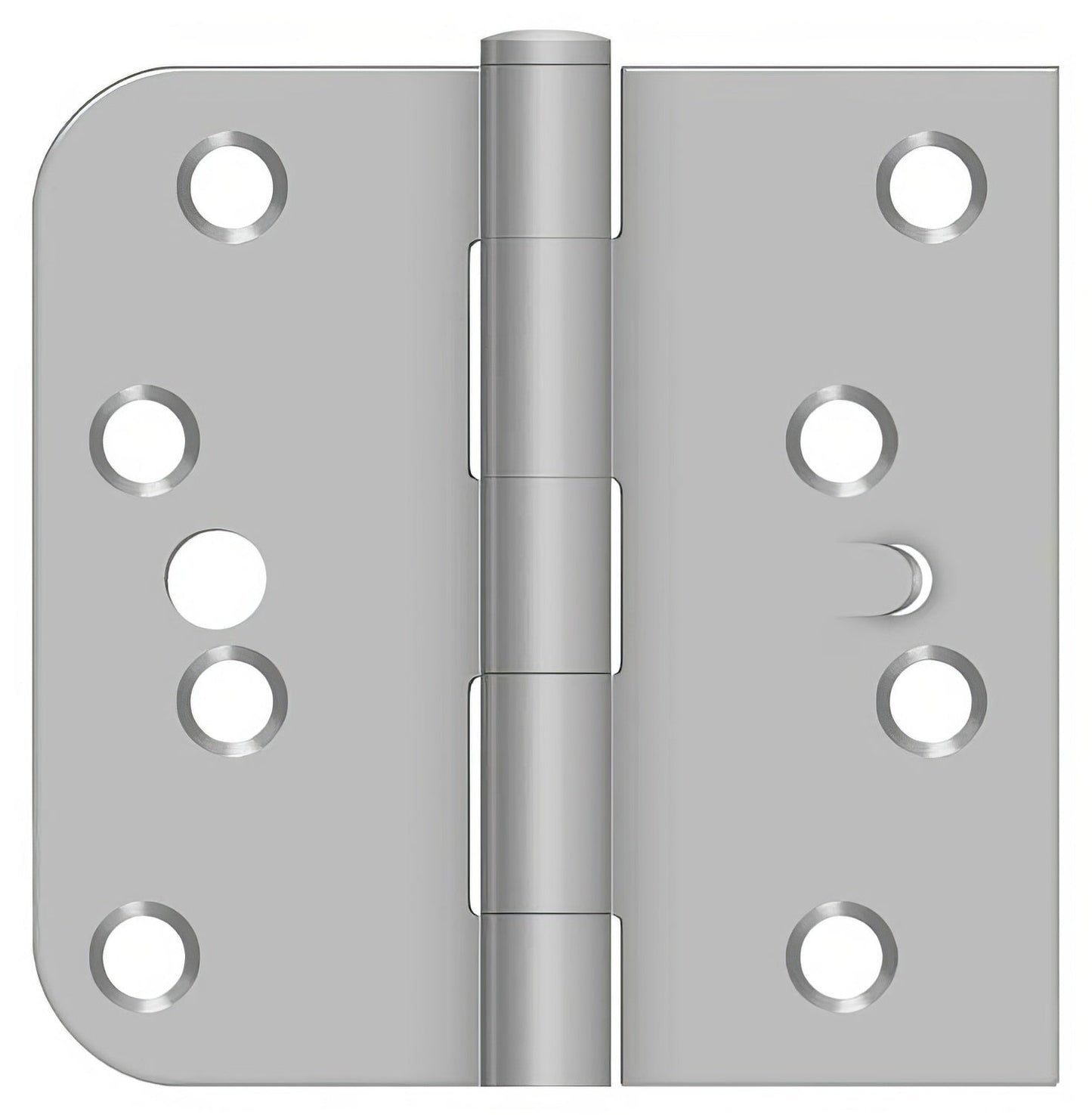 Deltana SS44058TA32D-LH 4" x 4" Stainless Steel Square Corner Door Hinge.