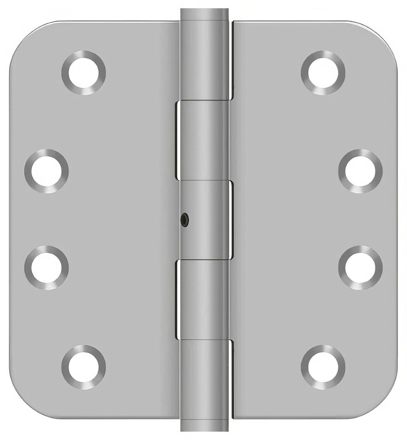 Deltana SS44R5-RN 4" x 4" Stainless Steel 5/8" Radius Corner Door Hinge NRP