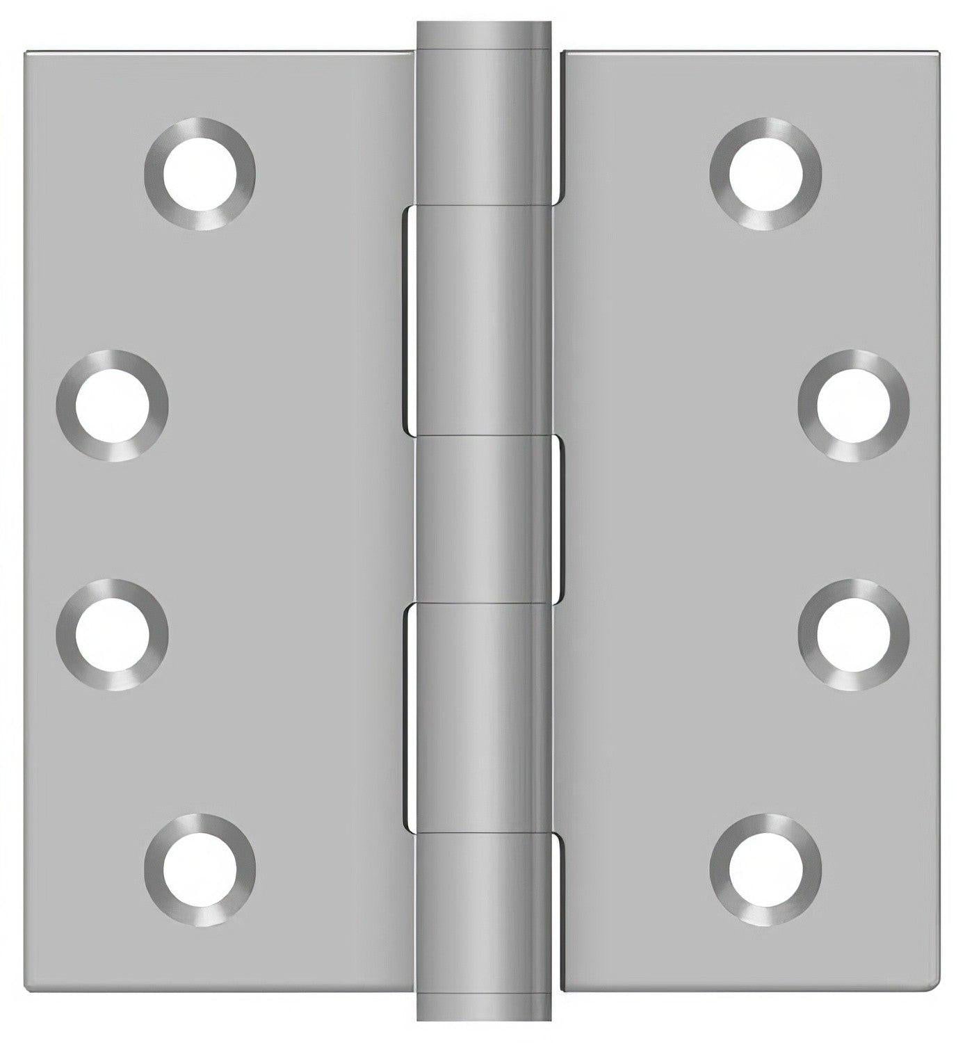 Deltana SS44U 4" x 4" Stainless Steel Square Corner Door Hinge