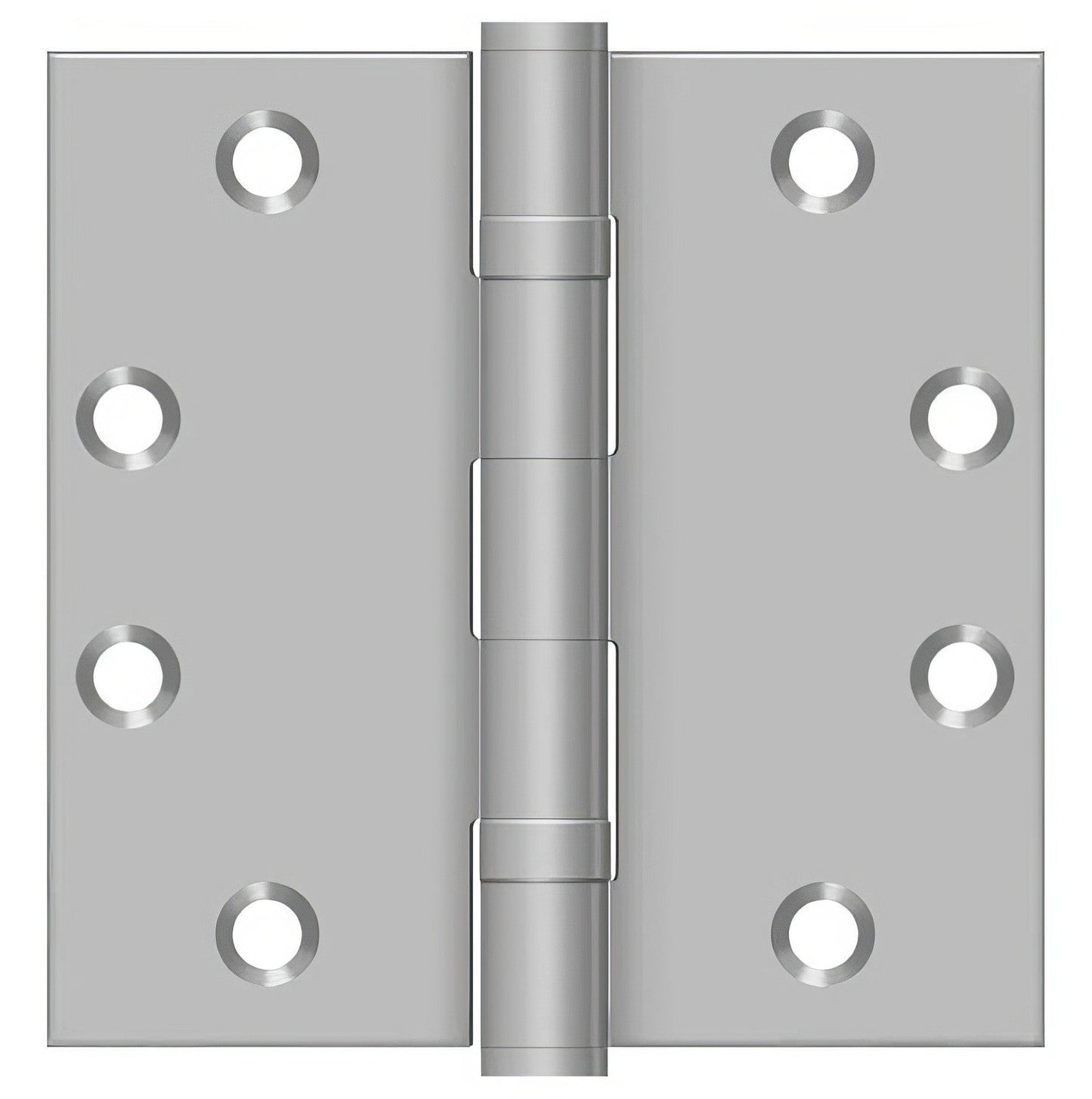 Deltana SS45BU 4-1/2" x 4-1/2" Stainless Steel Square Corner Door Hinge