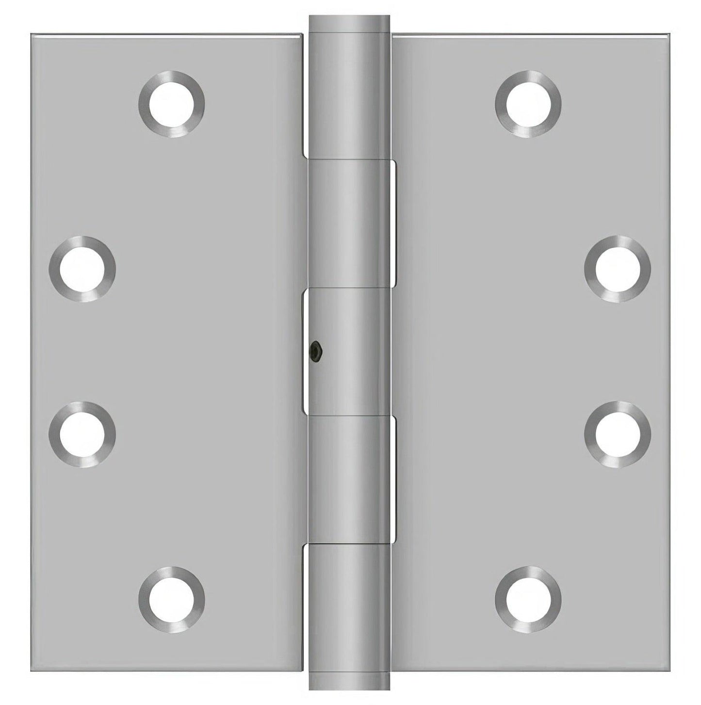 Deltana SS45NU32D 4-1/2" x 4-1/2" Stainless Steel Square Corner Door Hinge