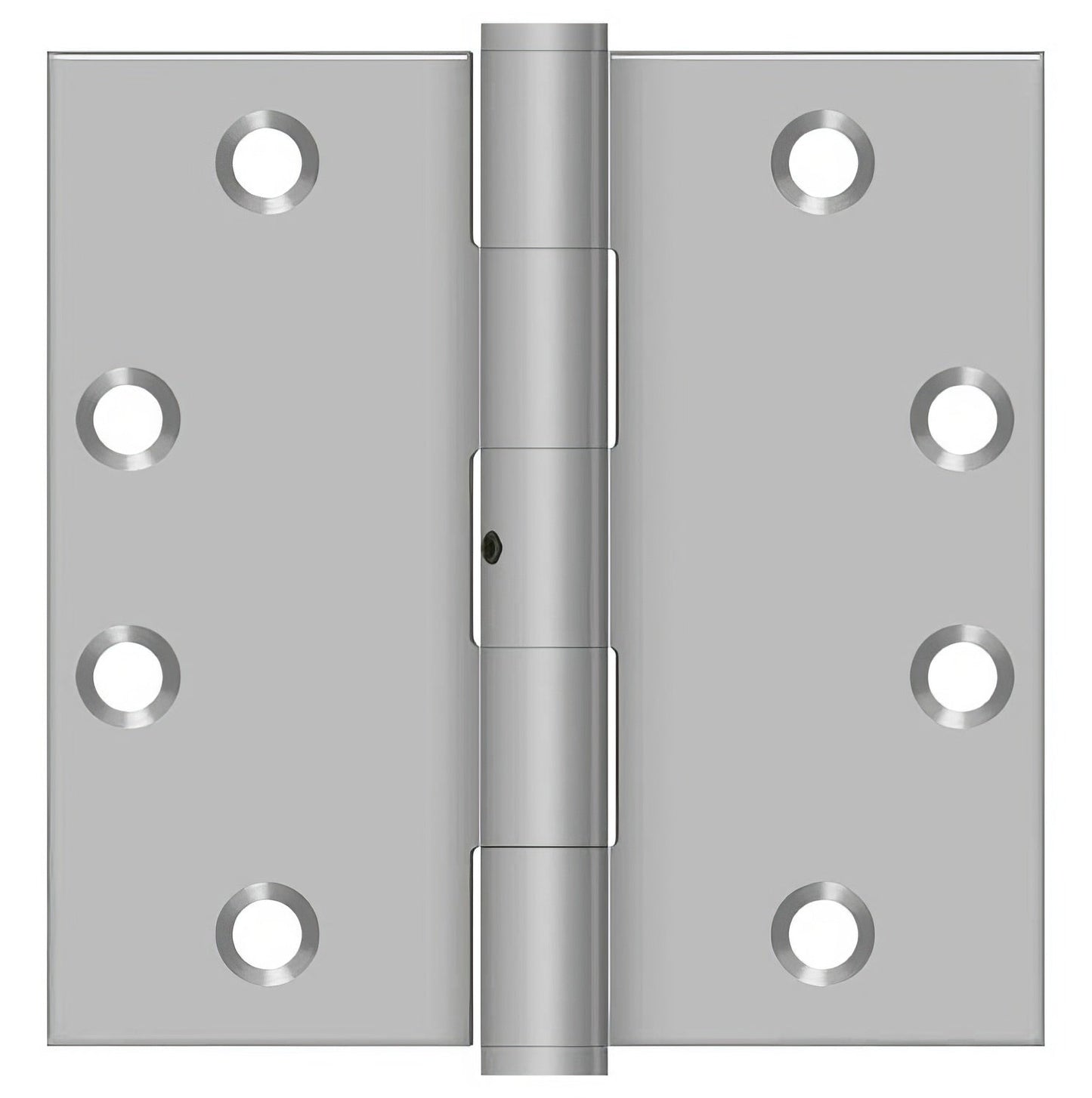 Deltana SS45NU32D 4-1/2" x 4-1/2" Stainless Steel Square Corner Door Hinge