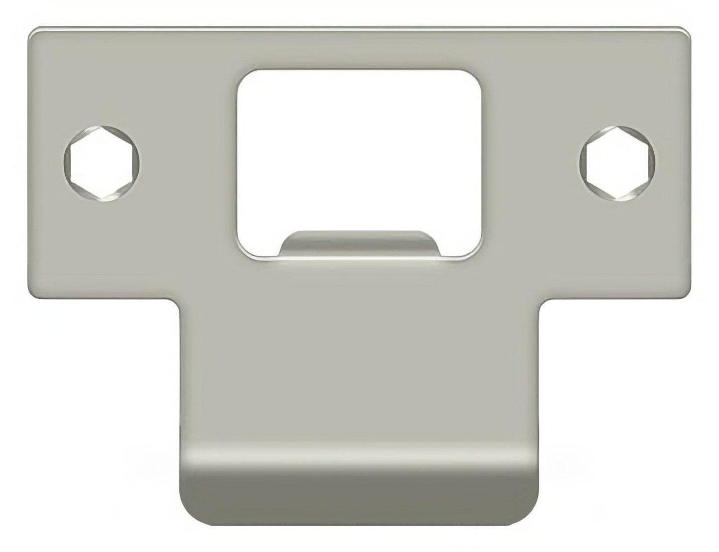 Deltana TSPE200 2-3/4" x 2" Extended Lip T-Strike Plate