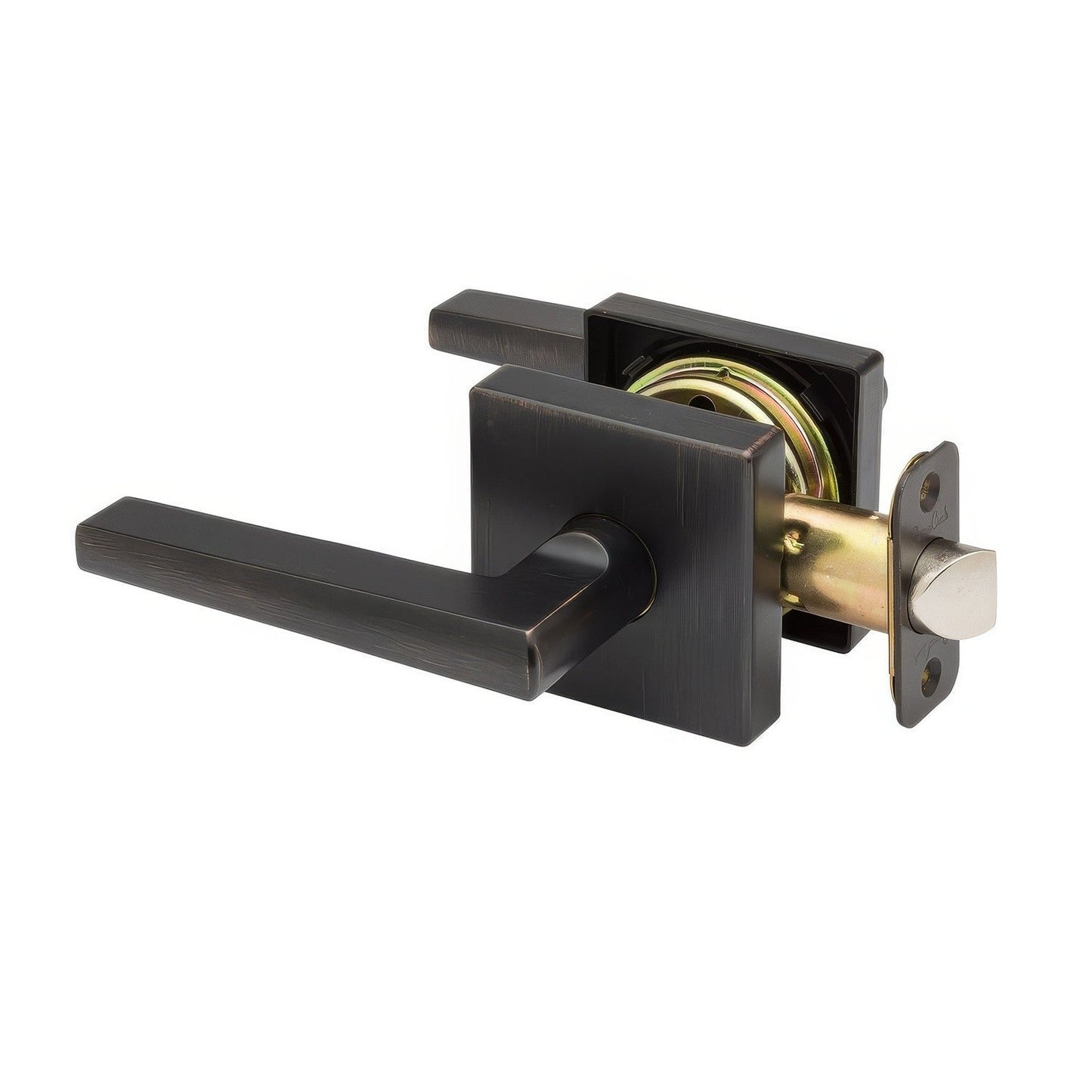 Copper Creek VL2220 Mid Century Modern Passage Door Lever Set.