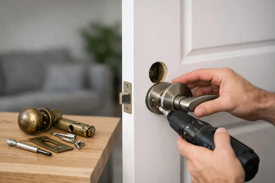 How to Replace Door Hardware Correctly