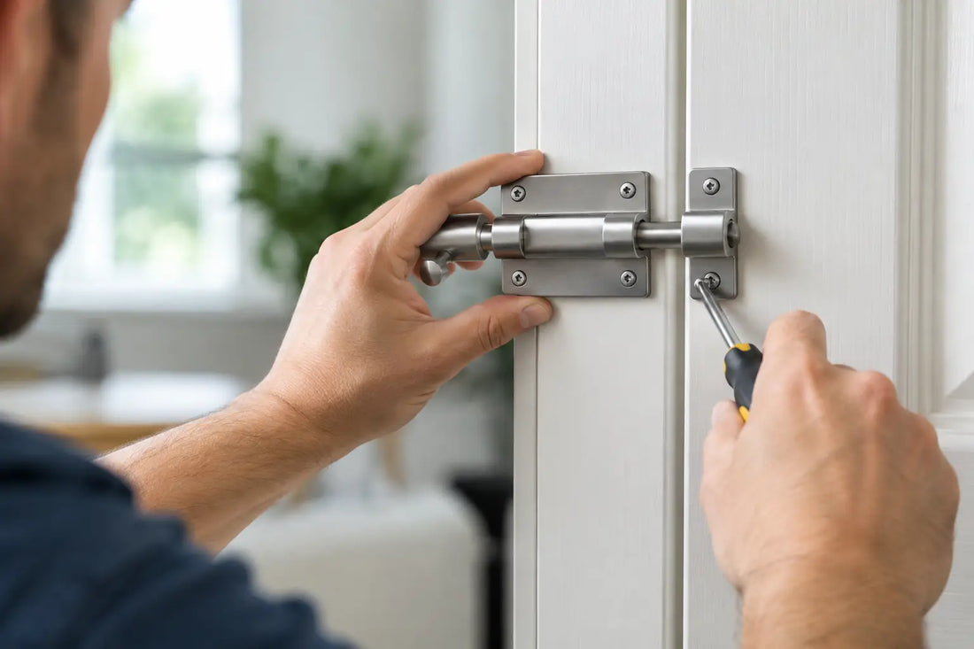 How to Install a Surface Bolt the Right Way