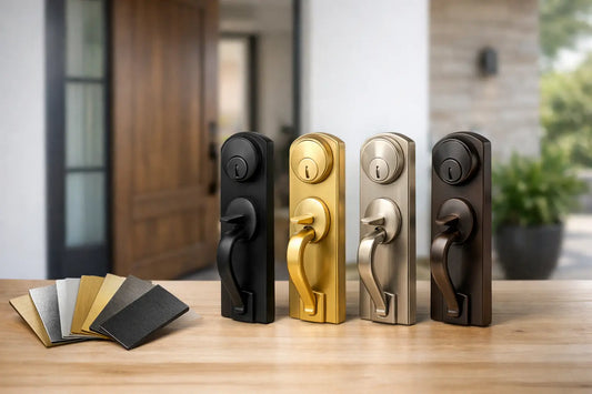 How to Choose Front Door Hardware Finishes