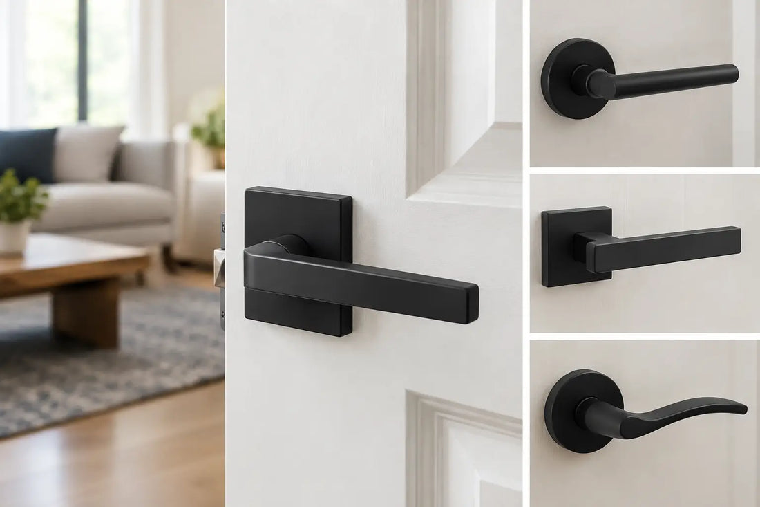 Top Matte Black Door Levers for the Right Fit