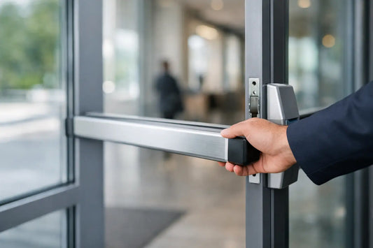How Exit Devices Work on Commercial Doors