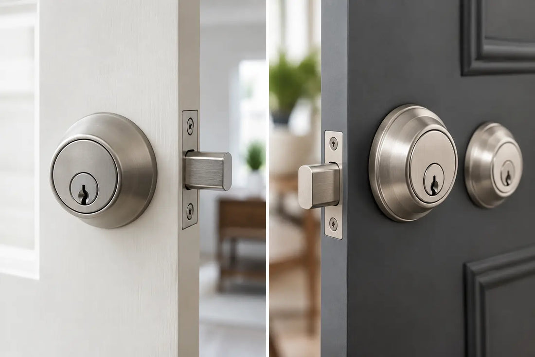 Single Cylinder vs Double Cylinder Deadbolts