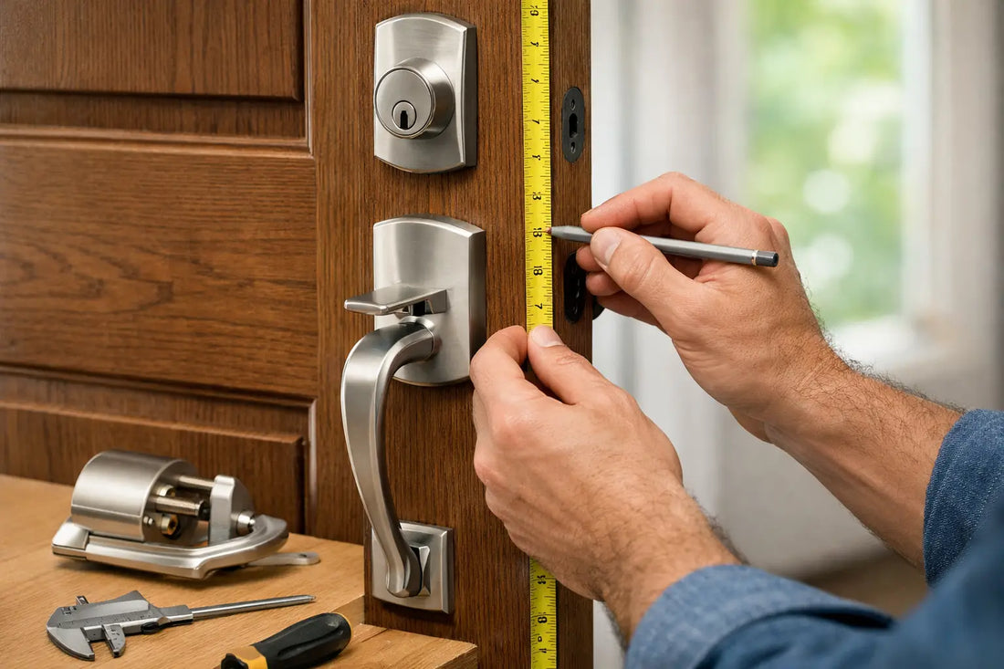 How to Measure for Replacement Handleset Correctly