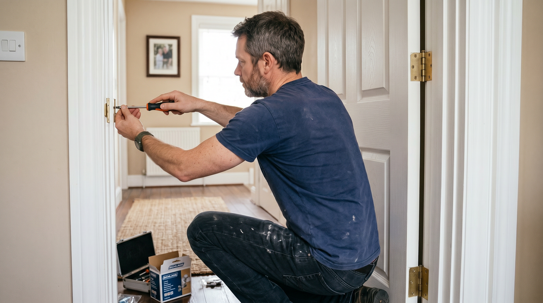 How to Measure Your Door for New Hardware: Backset, Bore, and Thickness Explained