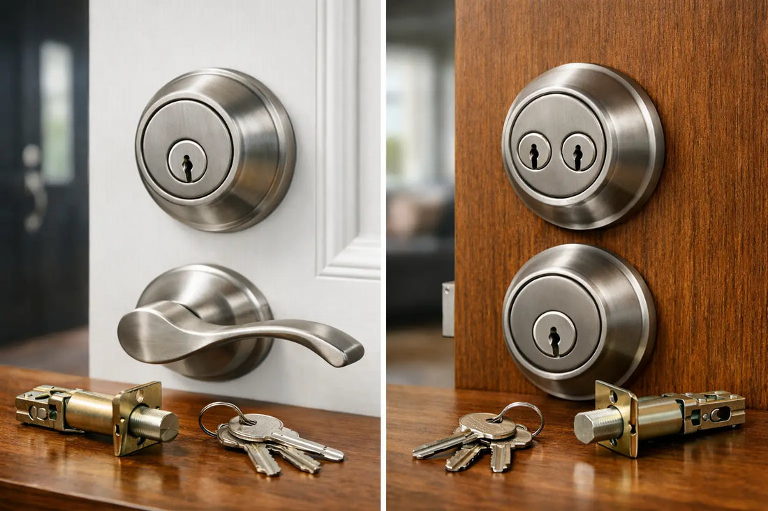 Single Cylinder vs Double Cylinder Deadbolt