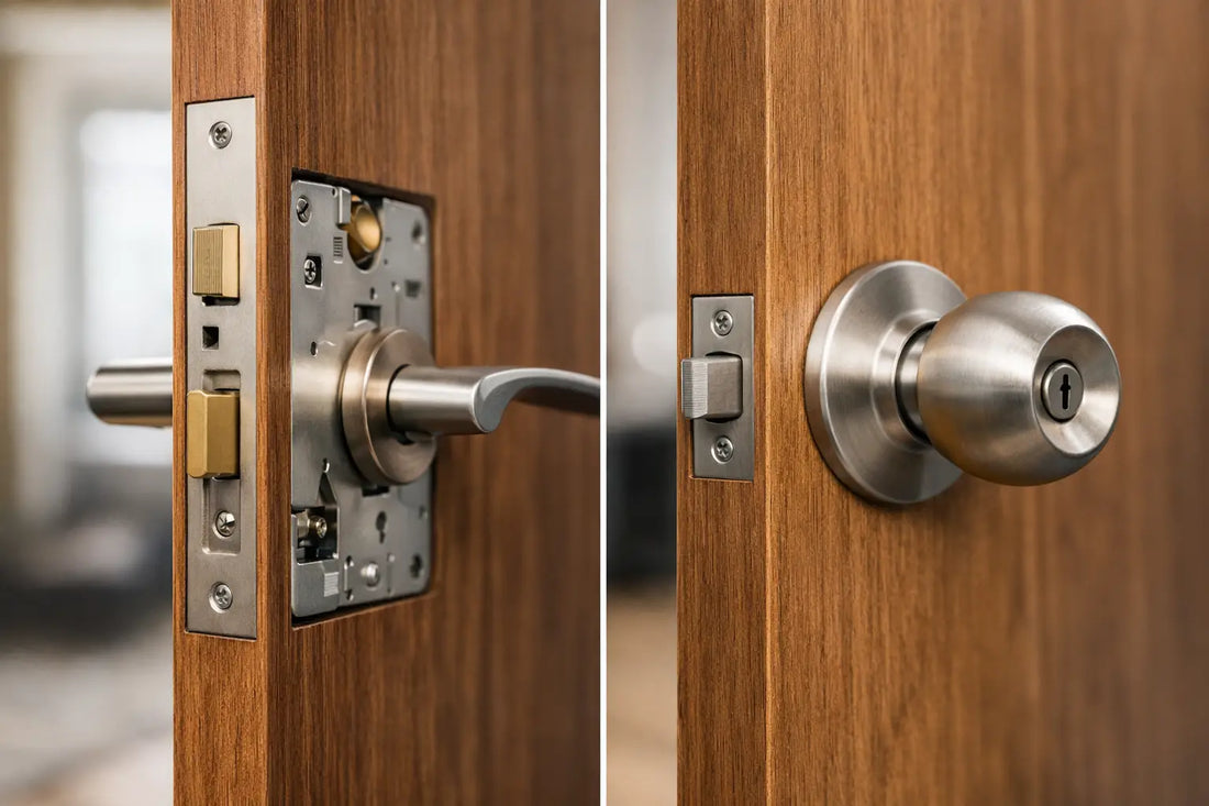 Mortise Lock vs Cylindrical Lock