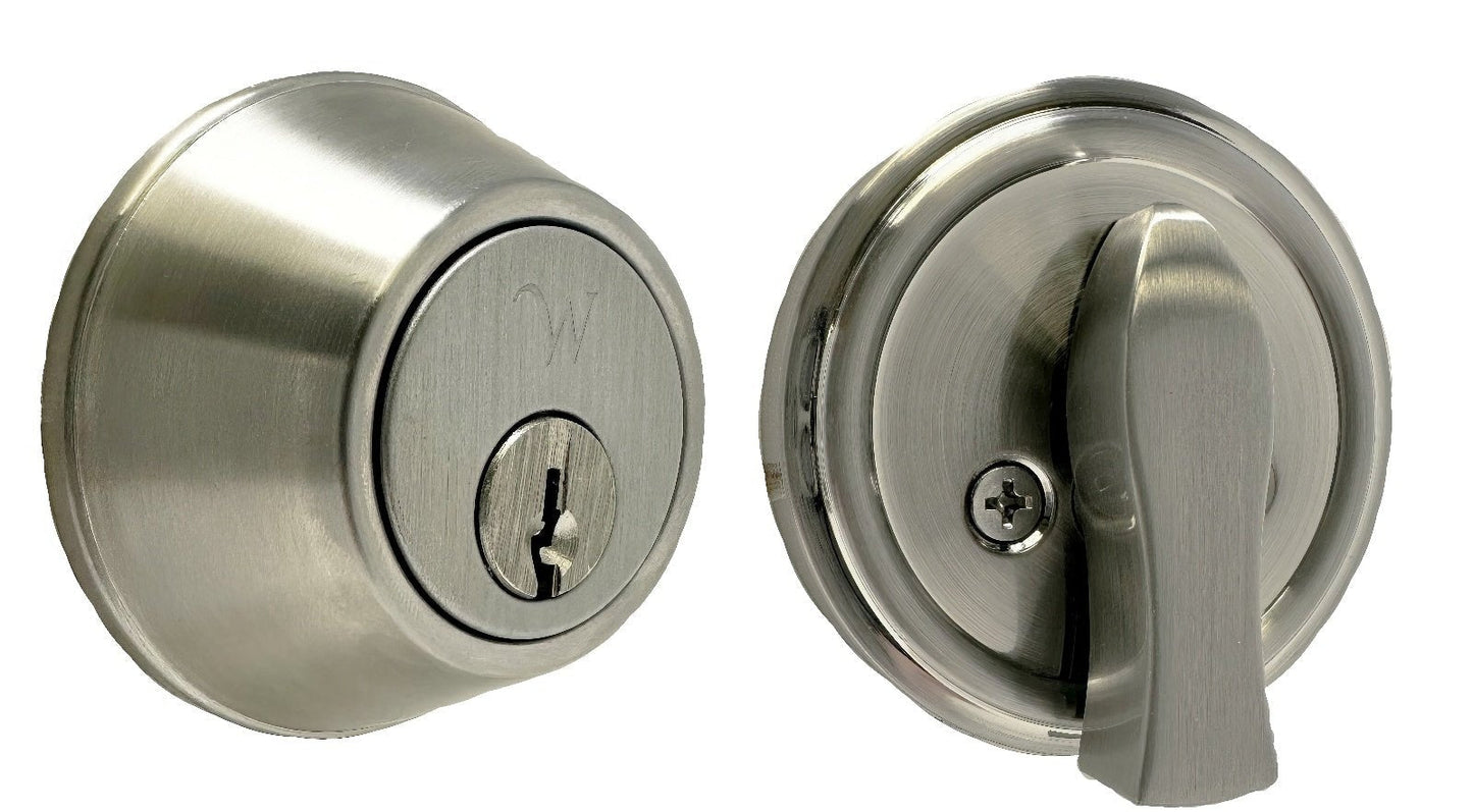 Weslock 00471-SL23 Single Cylinder Deadbolt.