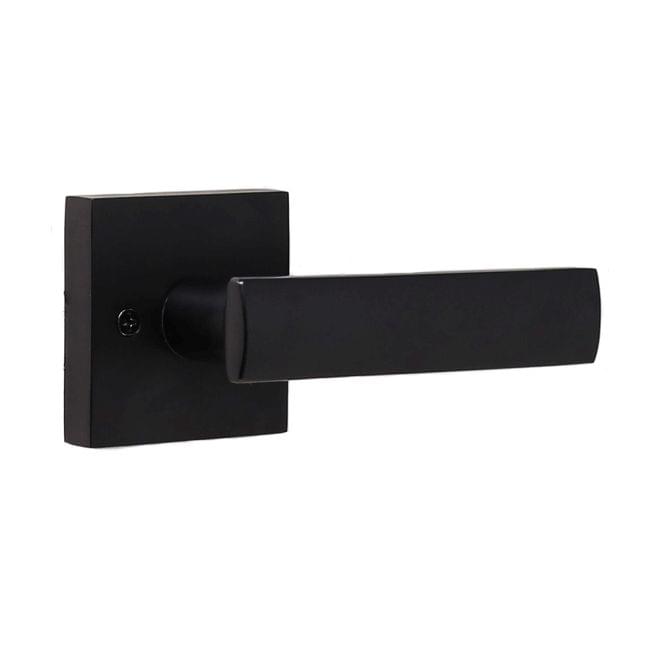Weslock 0070532--0020 Utica Lever Half Dummy Lock Matte Black Finish.