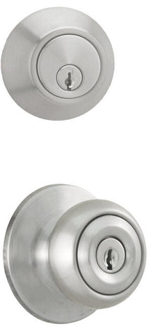 Weslock 02271GGFR22 Combo Hudson Keyed Entry and Single Cylinder Deadbolt