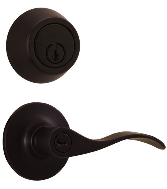 Weslock 02271XXFR22 New Haven Keyed Entry and Single Cylinder Deadbolt