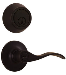 Weslock 02271XXFR22 New Haven Keyed Entry and Single Cylinder Deadbolt