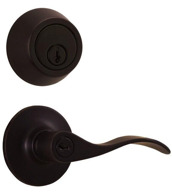 Weslock 02271XXFR22 New Haven Keyed Entry and Single Cylinder Deadbolt