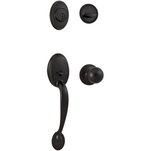Weslock 02810-GFR2D Hillcrest Single Cylinder Handleset with Hudson Knob