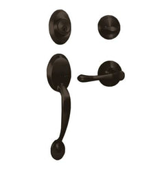 Weslock 02810-VFR2D Hillcrest Single Cylinder Handleset with Somerset Lever