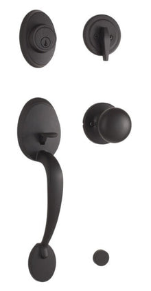Weslock 02810-SFR2D Hillcrest Single Cylinder Handleset with Salem Knob