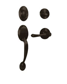 Weslock 02815-V0020 Hillcrest Dummy Handleset with Somerset Lever